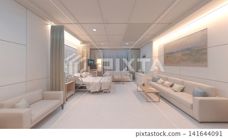 Hospital room Hospital room 141644091
