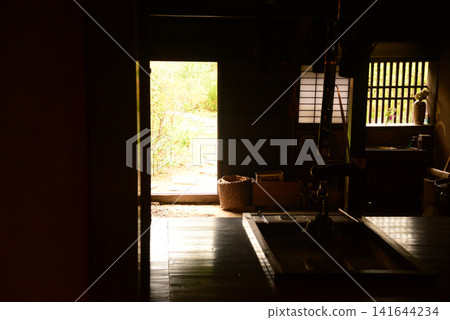 Tome, Miyagi Prefecture: Reflecting on the lives of the people by the hearth, bathed in sunlight. Tome, Miyagi Prefecture: Reflecting on the lives of the people by the hearth, bathed in sunlight. 141644234