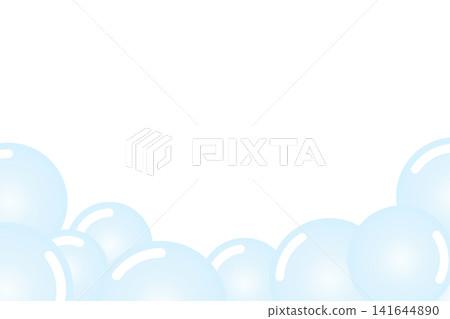 背景/畫面中有氣泡從下方升起。 背景/畫面中有氣泡從下方升起。 141644890