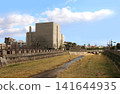 View from Ashiyagawa River towards Luna Hall Ashiya Church 141644935