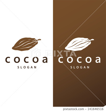 premium cocoa bean silhouette design symbol cocoa bean farming premium cocoa bean silhouette design symbol cocoa bean farming 141646516