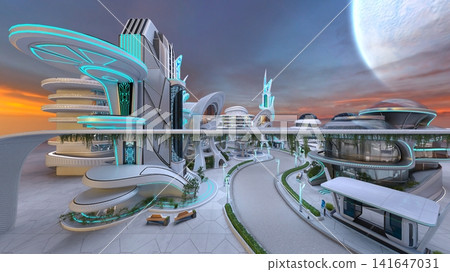 Future city landscape Future city landscape 141647031