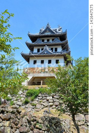 Sumoto castle ruins castle tower Sumoto castle ruins castle tower 141647575