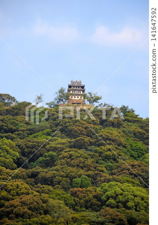 Sumoto castle ruins castle tower Sumoto castle ruins castle tower 141647592