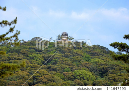 Sumoto castle ruins castle tower Sumoto castle ruins castle tower 141647593