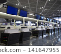 Airline check-in counter (Narita Airport) 141647955