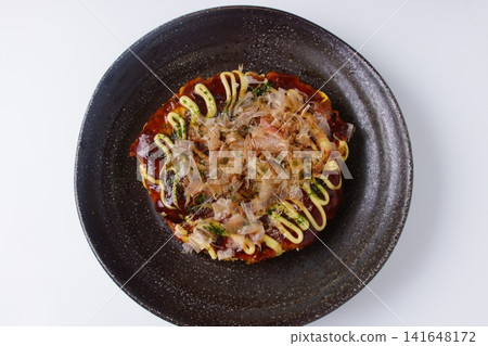 Okonomiyaki pork ball Okonomiyaki pork ball 141648172