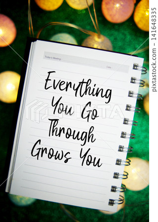 Everything You Go Through Grows You Motivational And Inspirational Quotes Everything You Go Through Grows You Motivational And Inspirational Quotes 141648335