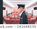 A middle-aged man working as a prison guard at a courthouse. 141648530