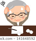 A writer struggling with writer's block 141648592