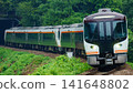 HC85 series train running around a curve 141648802