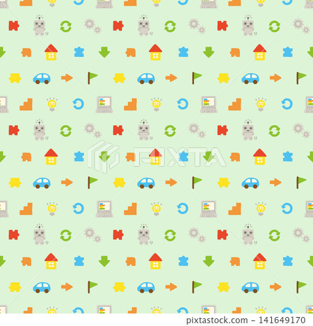 Programming Patterns Background Cute Flat Design Programming Patterns Background Cute Flat Design 141649170