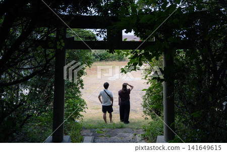 Scenery of the shrine Scenery of the shrine 141649615