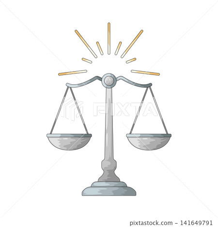 Illustration of Balance Scale Illustration of Balance Scale 141649791