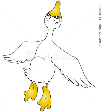 Hand-drawn animal illustration ☆ Duck Hand-drawn animal illustration ☆ Duck 141650559
