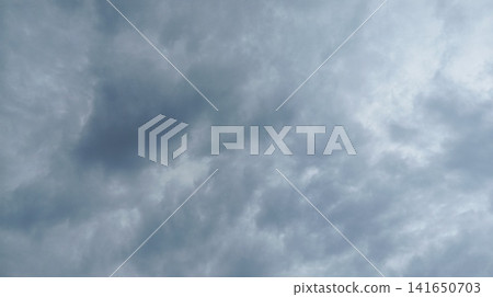 blue sky with cloud raining blue sky with cloud raining 141650703