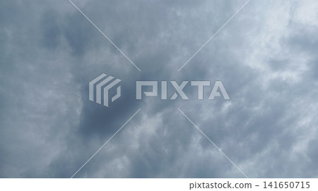 blue sky with cloud overcast blue sky with cloud overcast 141650715