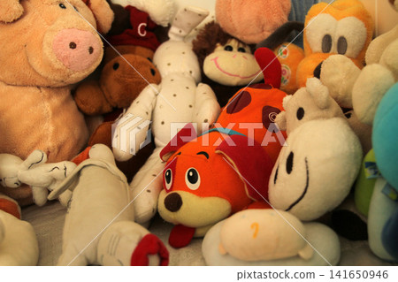 Puppet toys in a room Puppet toys in a room 141650946