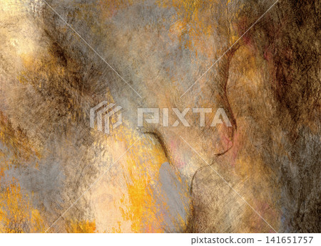 A brown, rock-like textured background painted with acrylics. A brown, rock-like textured background painted with acrylics. 141651757