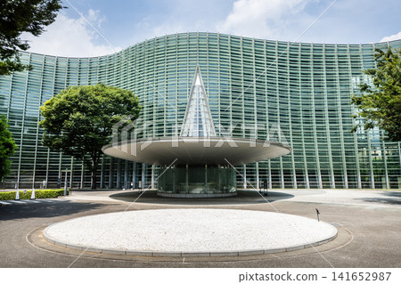 Building view of the National Art Center, Tokyo (NACT) in Japan. NACT does not own a collection and permanent display. Building view of the National Art Center, Tokyo (NACT) in Japan. NACT does not own a collection and permanent display. 141652987