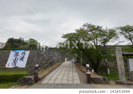 筱山城跡、石牆、丹波筱山 筱山城跡、石牆、丹波筱山 141653094