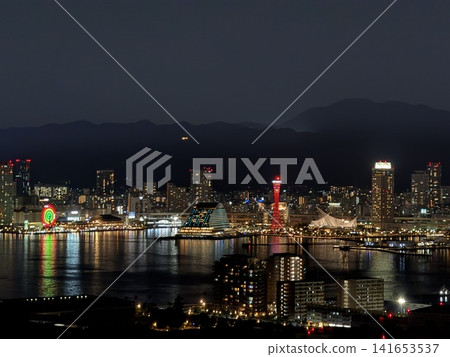 Night view of Kobe Night view of Kobe 141653537
