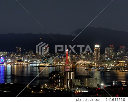 Night view of Kobe Night view of Kobe 141653538