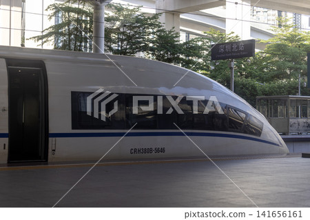 Ready for Departure at Shenzhen North Station Ready for Departure at Shenzhen North Station 141656161