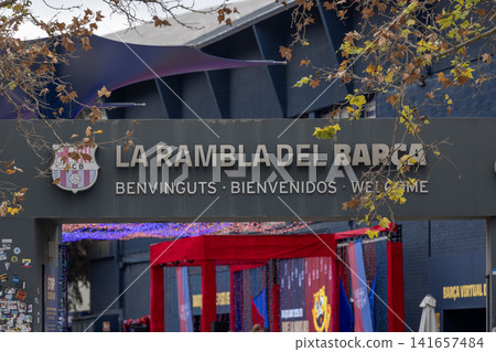 FC Barcelona club in spain 141657484