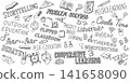 School Modern Education Doodles background. vector illustration School Modern Education Doodles background. vector illustration 141658090