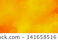 An oil painting-style abstract background texture that transitions from yellow to orange. 141658516