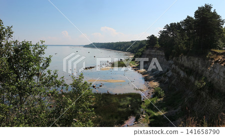 Scenic Coastal Cliffs and Rocky Shoreline Landscape Scenic Coastal Cliffs and Rocky Shoreline Landscape 141658790