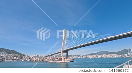 Busan Port Bridge, South Korea Busan Port Bridge, South Korea 141660372
