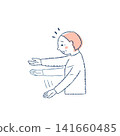 Stroke FAST check "ARM" for senior women 141660485