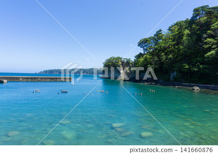 Scenery of Jodogahama Beach Scenery of Jodogahama Beach 141660876