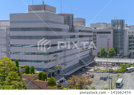 The May One shopping complex and Enshu Railway Department Store at the north exit of Hamamatsu Station, and the rotary area [Sunayama-cho, Chuo-ku, Hamamatsu City, Shizuoka Prefecture] 141662454
