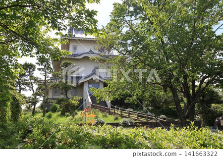 埼玉縣加佐市鬼西町鬼西城的建造 埼玉縣加佐市鬼西町鬼西城的建造 141663322