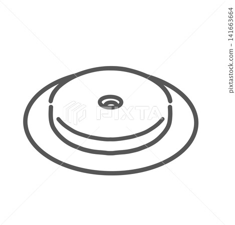 Illustration of a sensor for a continuous glucose monitor (CGM). Illustration of a sensor for a continuous glucose monitor (CGM). 141663664