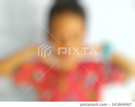 blurred image of school kids blurred image of school kids 141664067