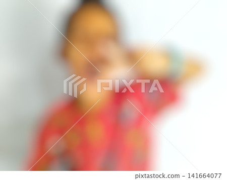 blurred image of school kids blurred image of school kids 141664077