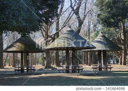 Three Mushroom Rest Area Three Mushroom Rest Area 141664096