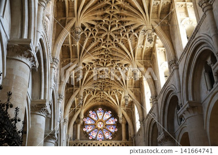 Interior of Christ Church in Oxford, England Interior of Christ Church in Oxford, England 141664741