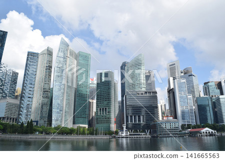 Singapore's business district (Raffles Place) Singapore's business district (Raffles Place) 141665563