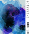 A dark, abstract texture in black and blue-violet to express feelings of fear. 141666105