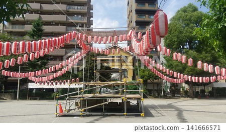 Iriya Minami Park Bon Odori Festival Platform Iriya Minami Park Bon Odori Festival Platform 141666571