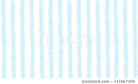 Watercolor-style light blue striped background material Watercolor-style light blue striped background material 141667309
