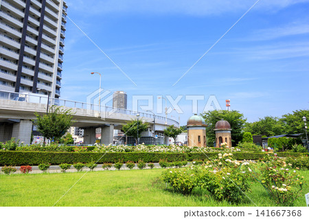 橫須賀市維爾尼公園的夏天 橫須賀市維爾尼公園的夏天 141667368