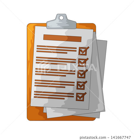 Illustration of Checklist Illustration of Checklist 141667747