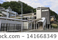 A pedestrian overpass leading from Shiotsu Station on the JR Chuo Line to Koshu Kaido. A pedestrian overpass leading from Shiotsu Station on the JR Chuo Line to Koshu Kaido. 141668349