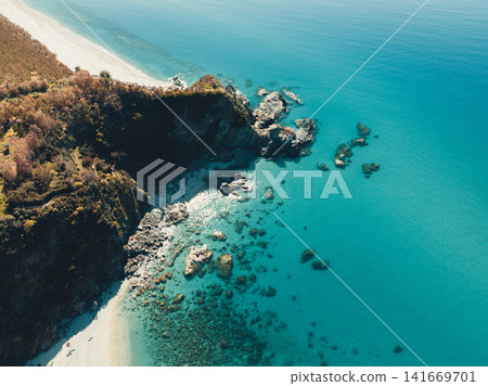 Breathtaking Aerial Footage of Coastal Paradise Breathtaking Aerial Footage of Coastal Paradise 141669701